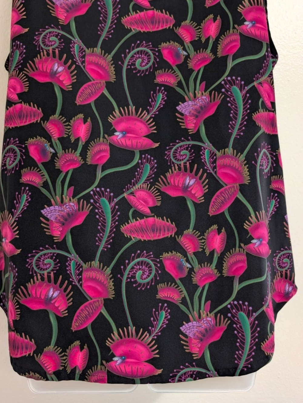 Blackmilk Venus Fly Trap Dark Academia Whimisgoth Witchy Edgy Botanical Top M - Picture 9 of 11